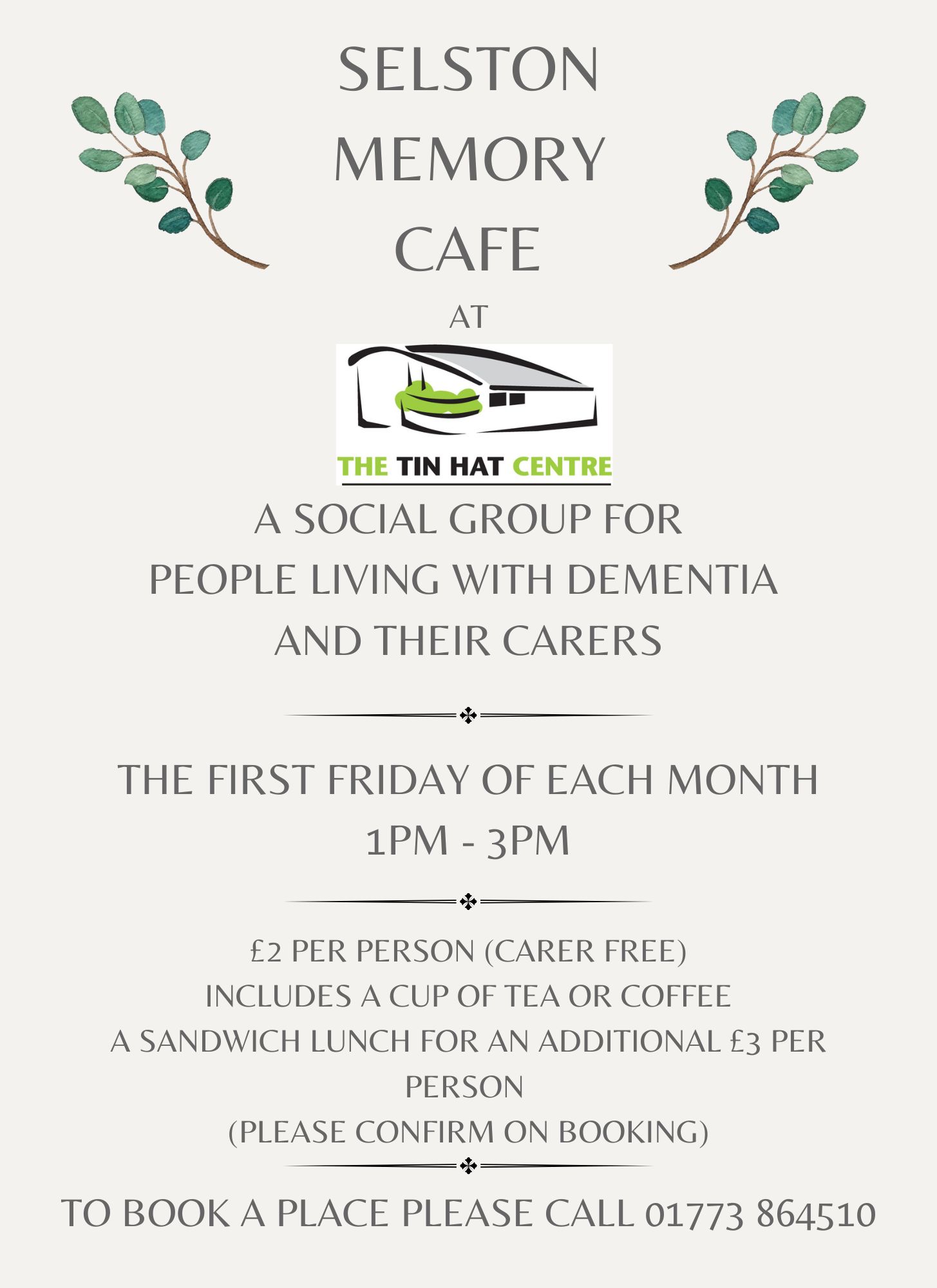 Tin Hat Memory Café